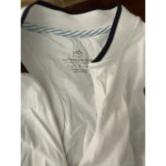 Southern Tide Ryder Sleeveless Performance Dress – White, Size S - Picture 4 of 7